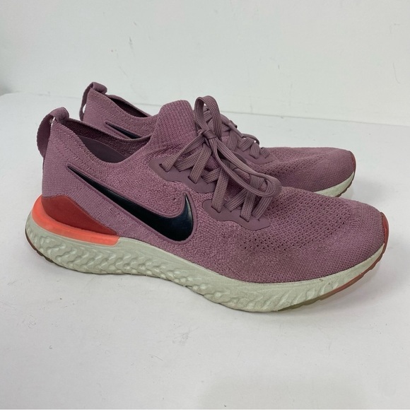 Nike Purple Epic React Athletic Running Shoes - Picture 1 of 6